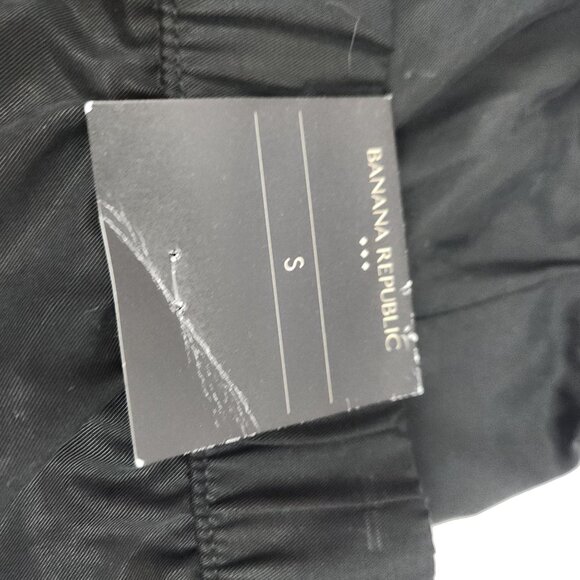 Banana Republic Black Tencel Joggers Pants Women Size S - Picture 9 of 12